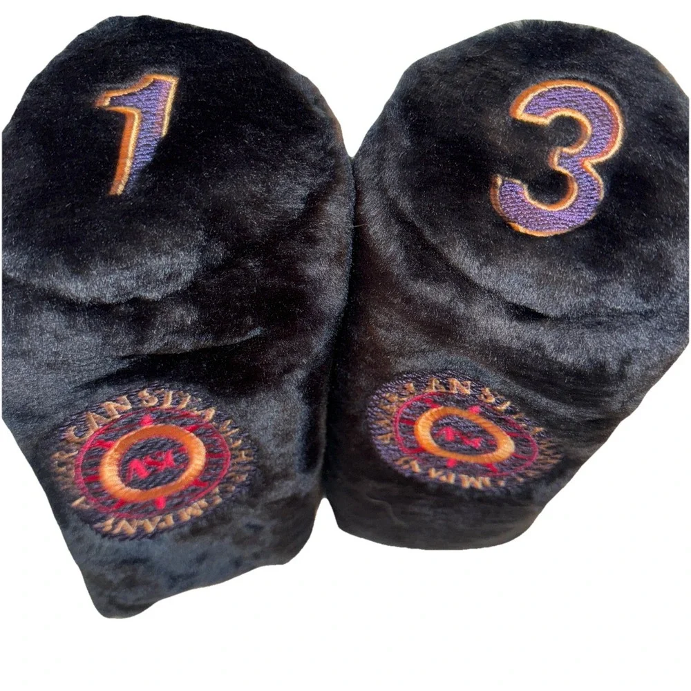 ASC American Steamship Company Golf Head Covers Embroidered Plush Lot  # 1 & 3